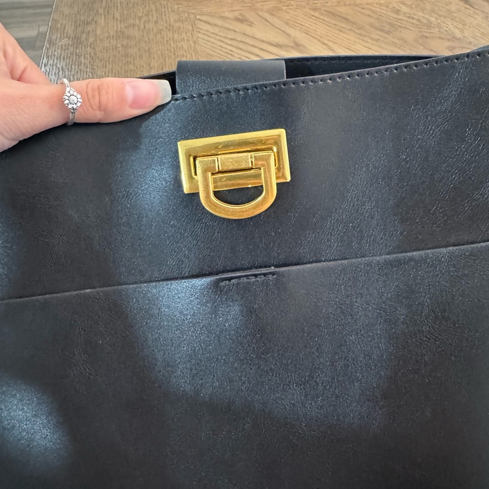 MANGO 🖤 Pocket Shopper Bag - Picture 9 of 12